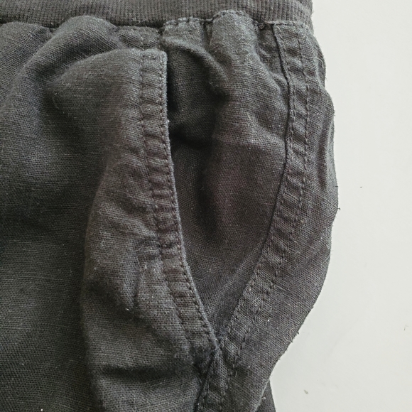 Susina Linen Blend Black Pants Size 2X - Picture 4 of 5